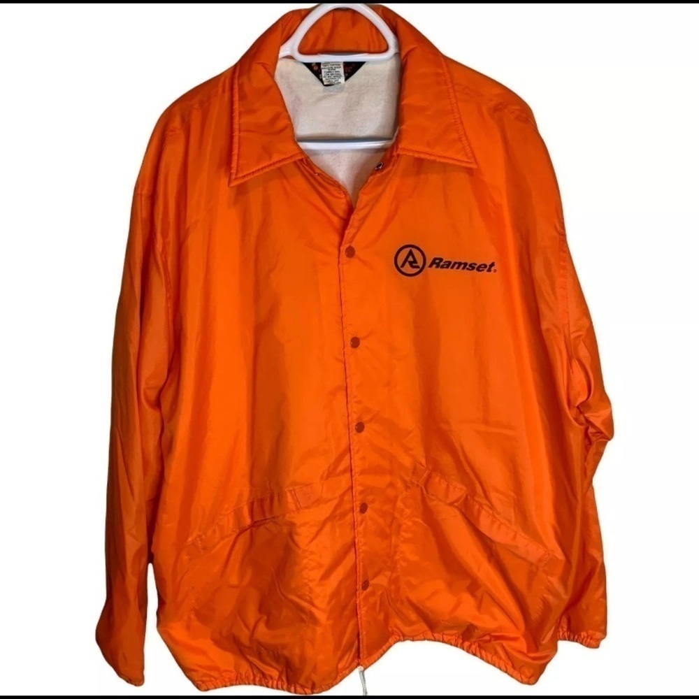 Vintage 1980’s Pla-Jac by Dunbrooke Ramset Tools Advertising Size XL Made In USA